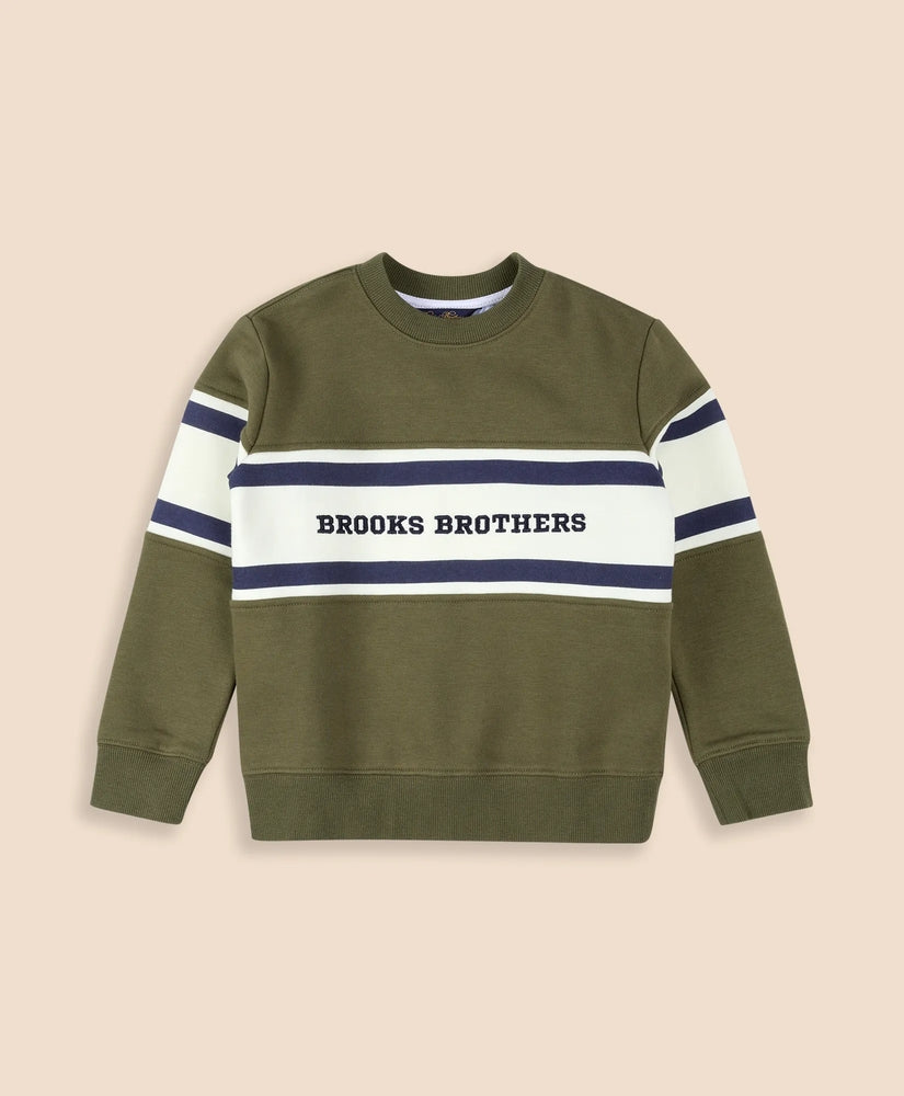 Boys Cotton-Blend Brooks Brothers Sweatshirt Boys