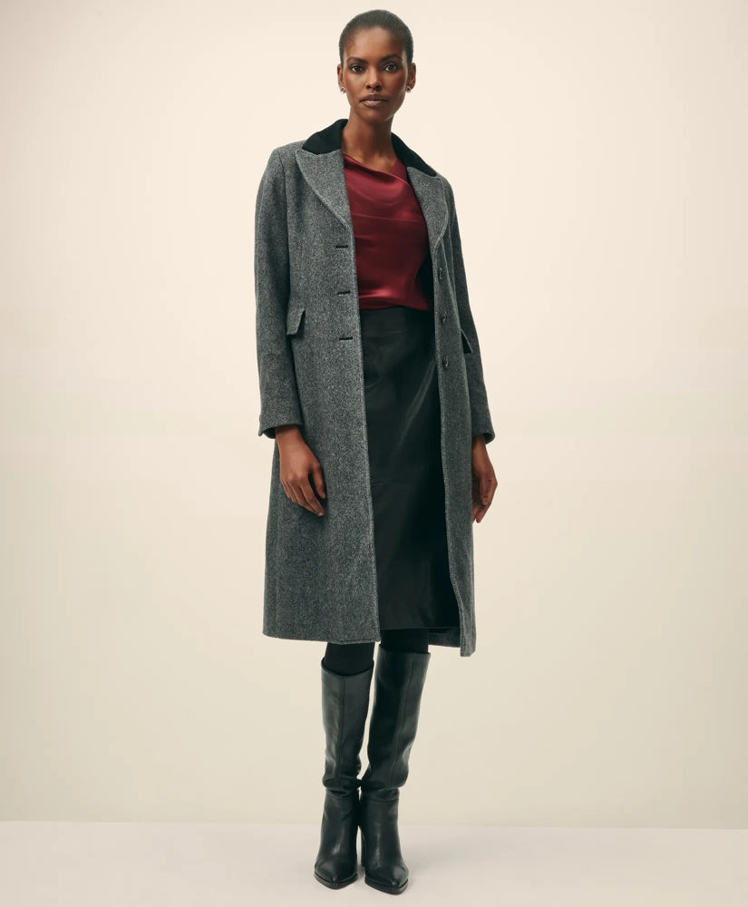 Chesterfield Coat in Wool Blend Sale