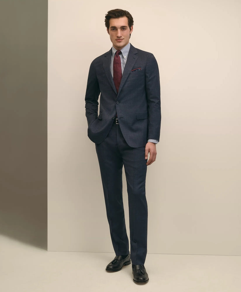Classic Fit Wool Check 1818 Suit Tailored