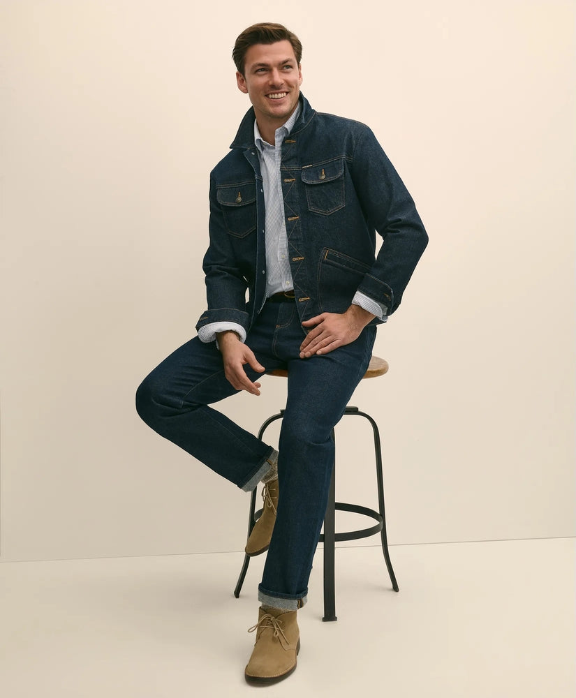 Straight Fit Denim Jeans Sale