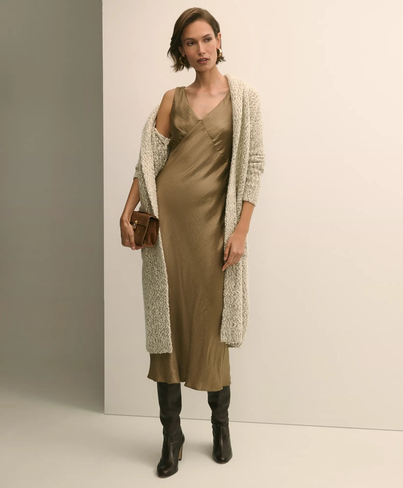 Wool-Cashmere Long Cardigan Sale