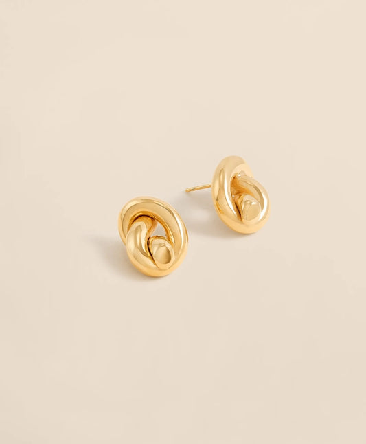 14k Gold Stud Earrings Women