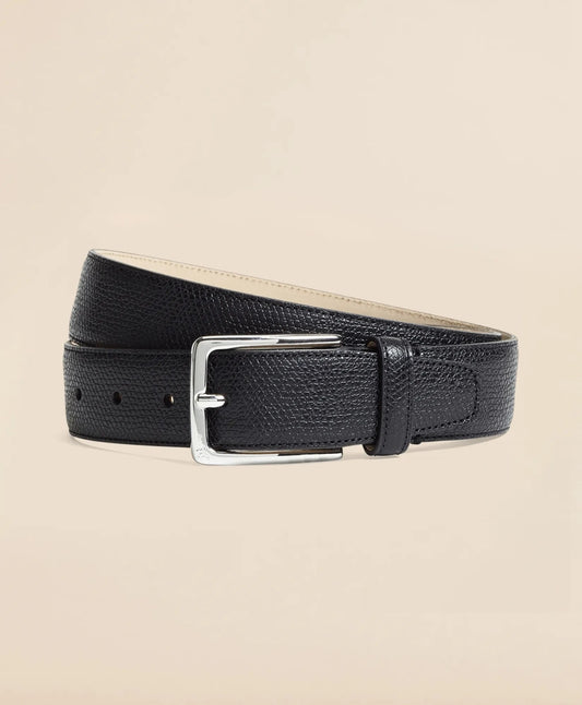 1818 Textured Leather Belt Men