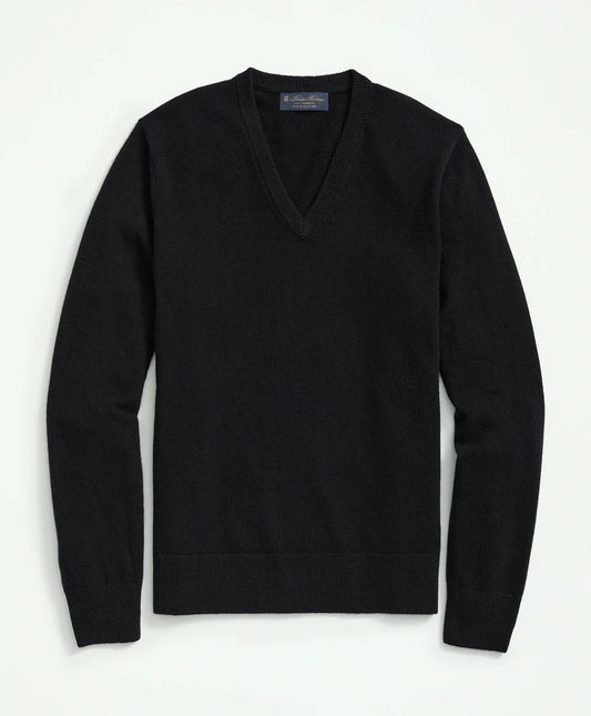 3-Ply Cashmere V-Neck Sweater Men