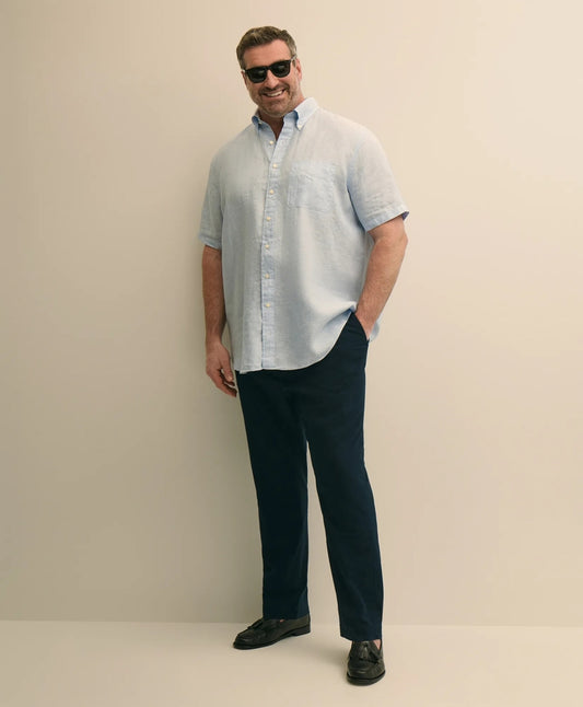 Big & Tall Cotton Seersucker Pants Men