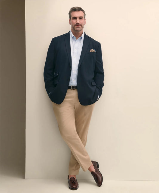 Big & Tall Hopsack Blazer Tailored