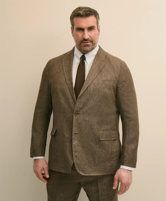 Big & Tall Linen Suit Jacket Men