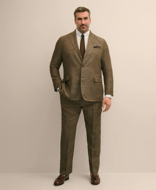 Big & Tall Linen Suit Pants Men