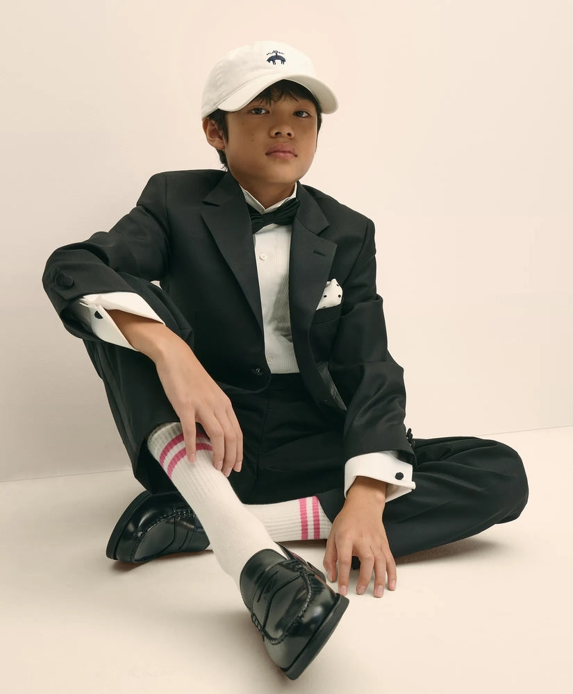 Boys Prep Stretch Wool Tuxedo Pants Boys