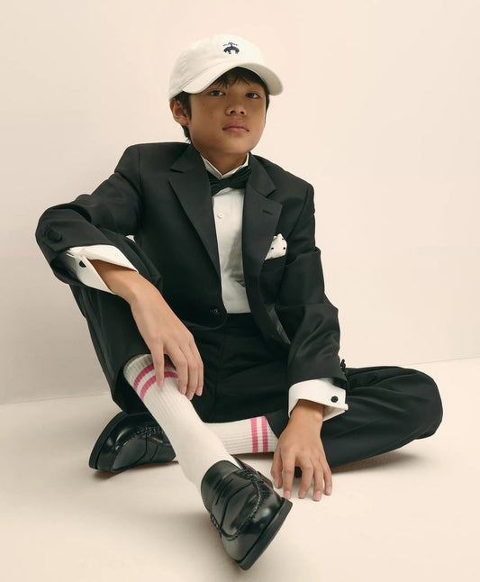 Boys Prep Stretch Wool Tuxedo Pants Boys