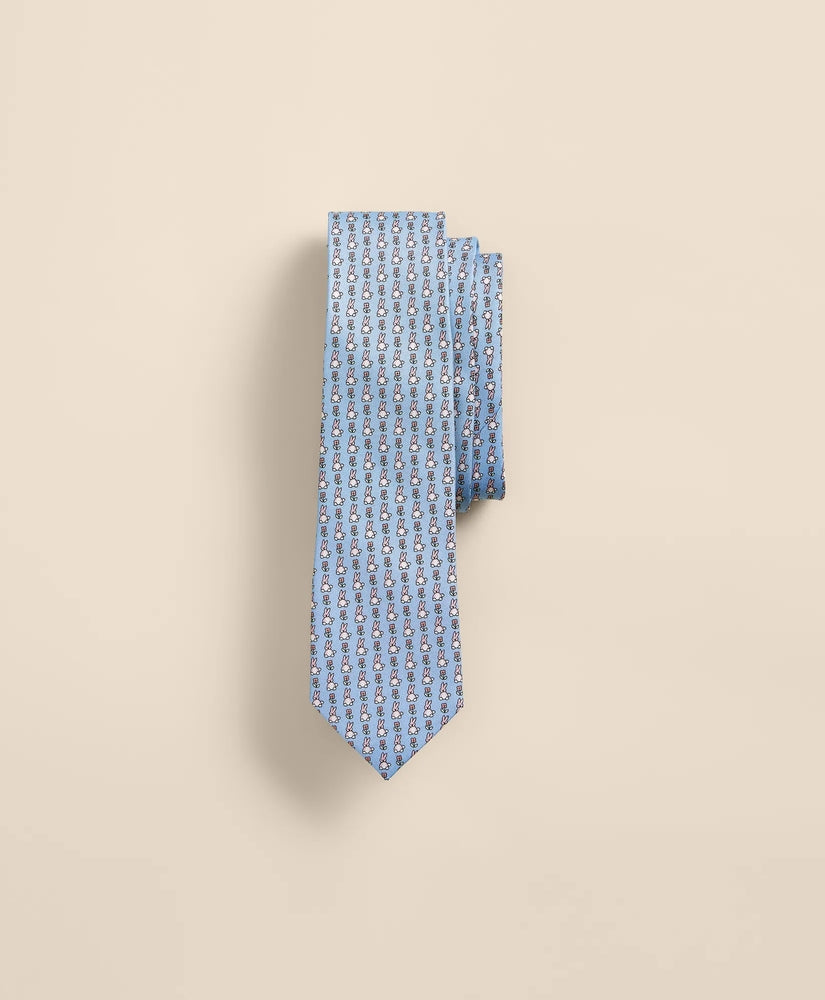 Boys Silk Bunny Tie Boys