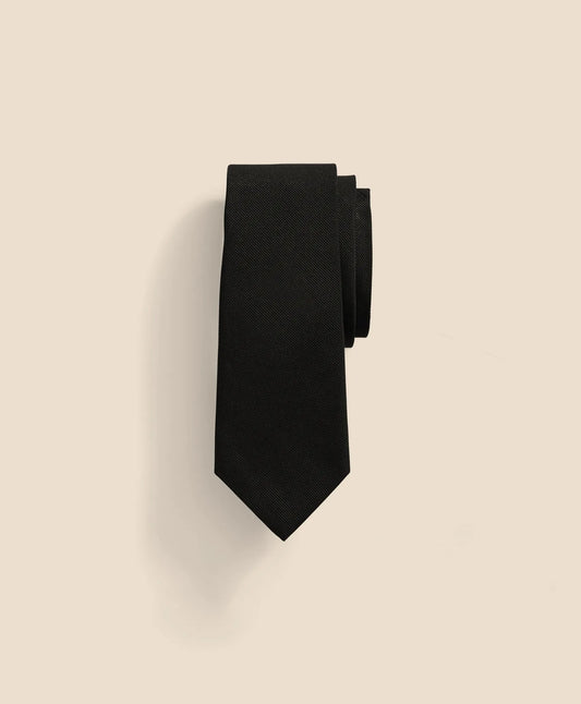Boys Silk Solid Tie Boys