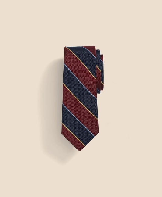Boys Stripe Silk Tie Boys