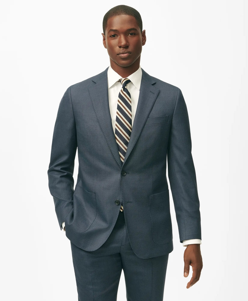 Brooks Brothers Explorer Collection Classic Fit Wool Nailhead Suit Jacket Sale