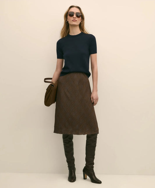 Chiffon Plaid Skirt Sale
