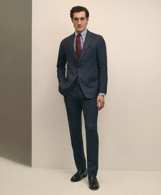 Classic Fit Wool Check 1818 Suit Tailored
