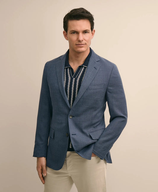 Classic Fit Wool Hopsack Sport Coat Men