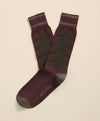 BURGUNDY-GREEN