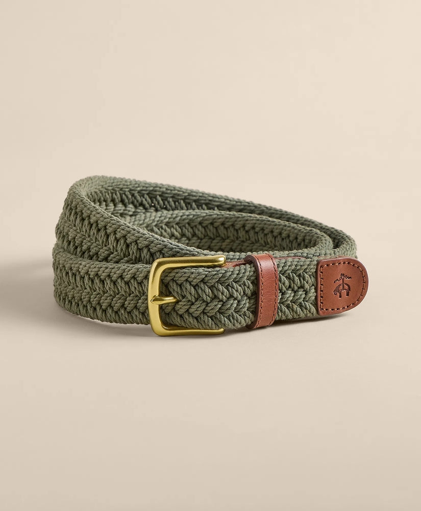 Cotton Braided Belt Men