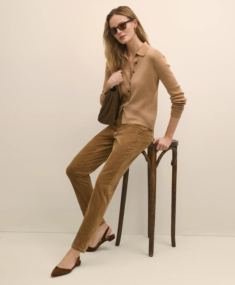 Five-Pocket Corduroy Pants Women