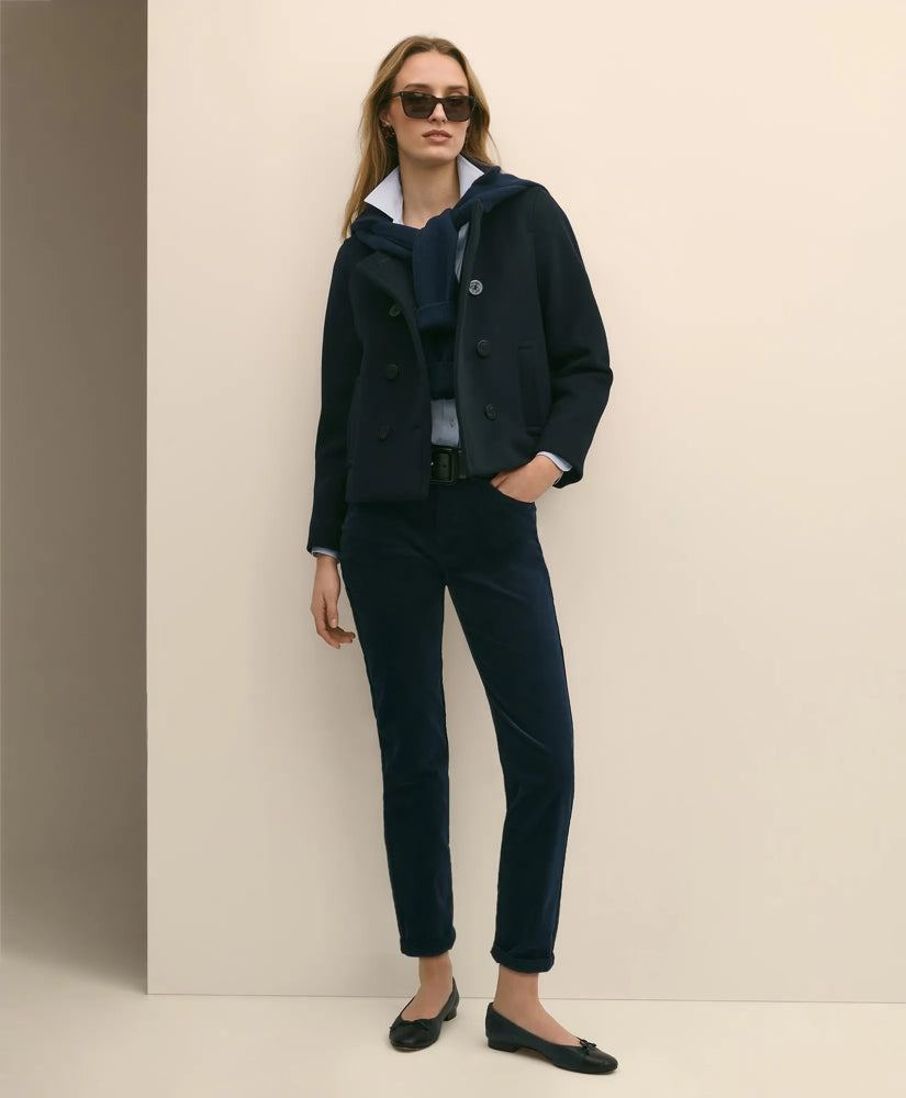Five-Pocket Corduroy Pants Women