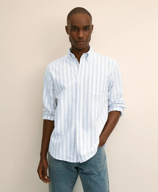 Friday Shirt, Oxford Stripe Men