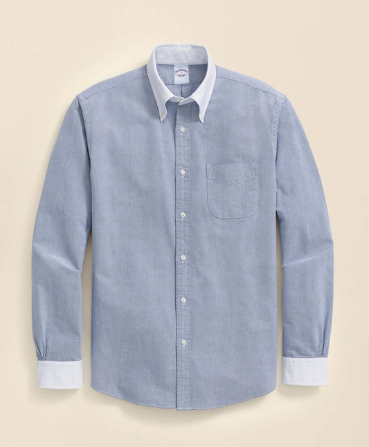 Friday Shirt, Oxford with White Collar Men