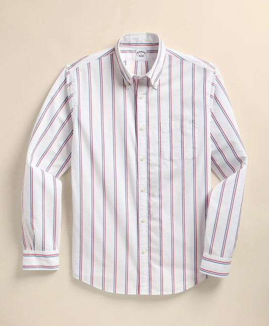 Friday Shirt, Poplin Ribbon Stripe Men