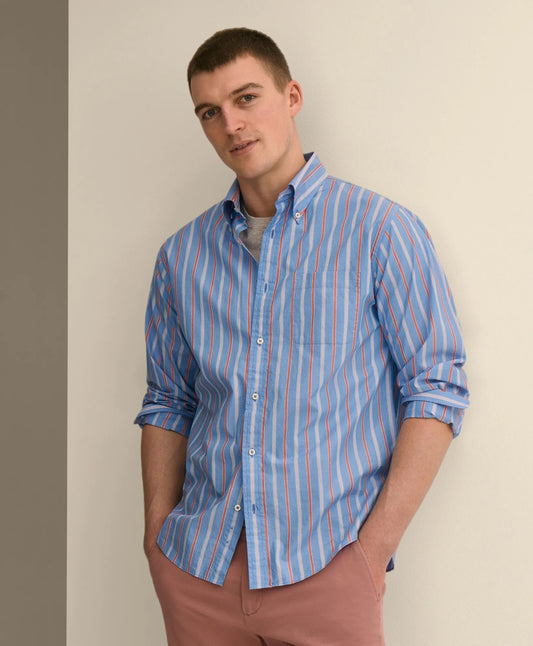 Friday Shirt, Poplin Stripe Men