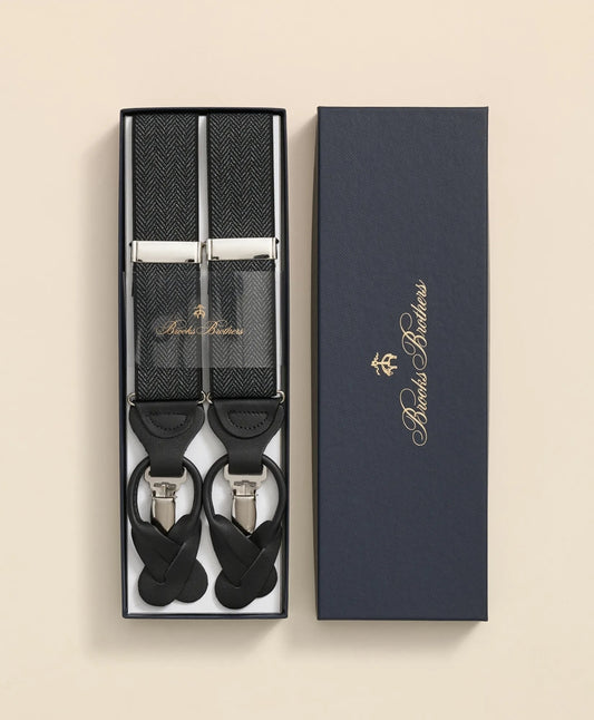 Herringbone Suspenders Men