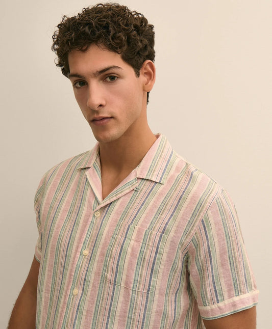 Irish Linen Short-Sleeve Sport Shirt Shirts