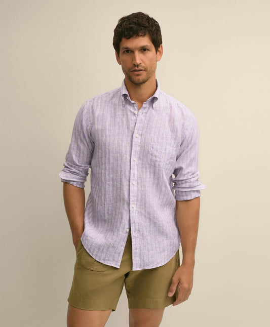 Irish Linen Sport Shirt Men