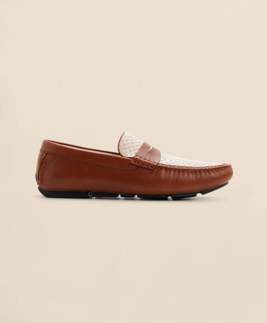 Leather Driving Moccasins Men
