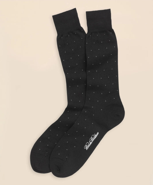 Merino Wool Big Dot Crew Socks Men