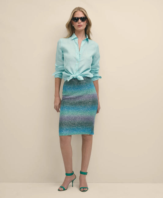 Ombre Sequin Pencil Skirt Sale