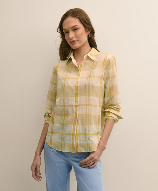 Relaxed Cotton Madras Shirt Shirts