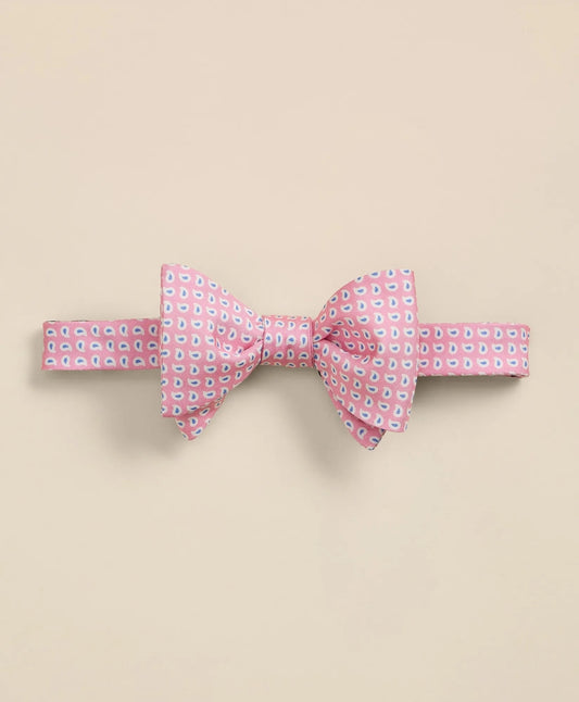 Silk Mini Paisley Bow Tie Men