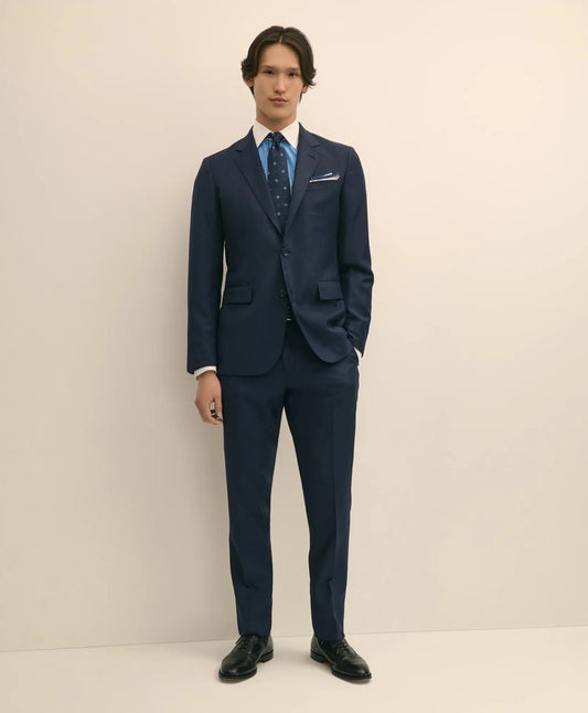 Slim Fit Wool Pinstripe 1818 Suit Tailored