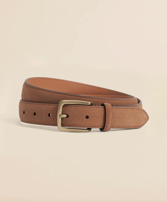 Suede Dress Belt Men