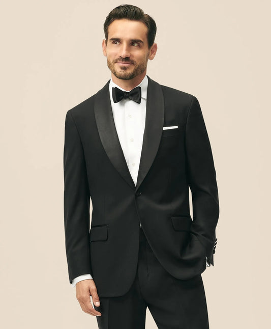 Traditional Fit Wool 1818 Shawl Collar Tuxedo Tailored