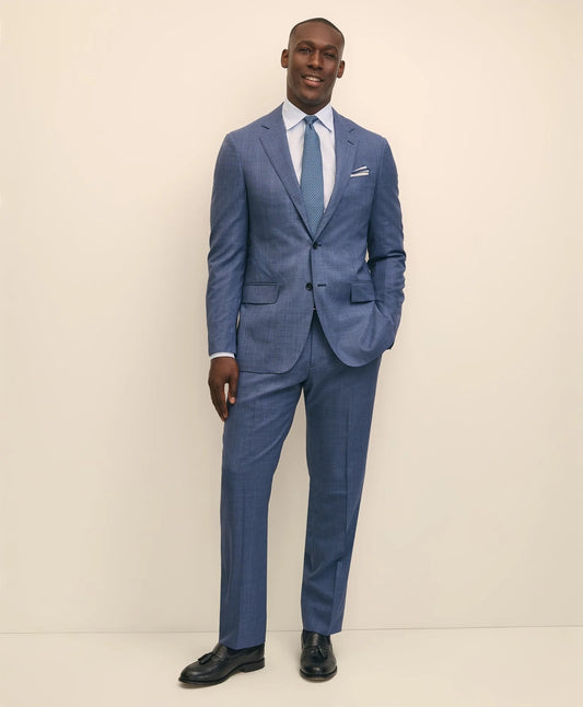 Traditional Fit Wool Check 1818 Suit Tailored
