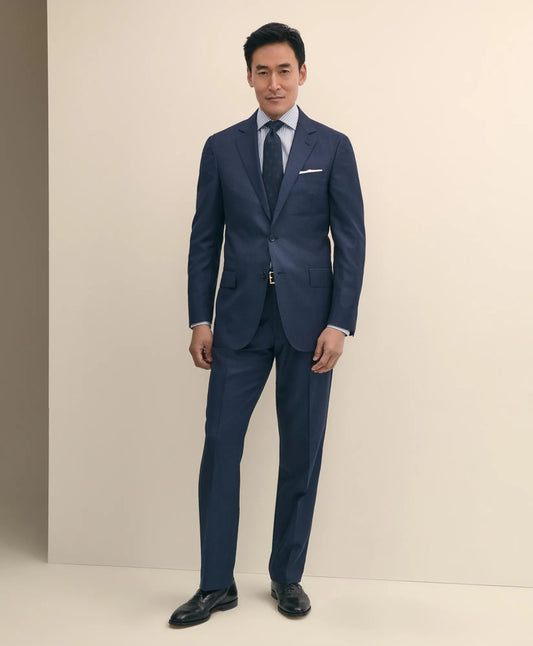 Traditional Fit Wool Pinstripe 1818 Suit Tailored