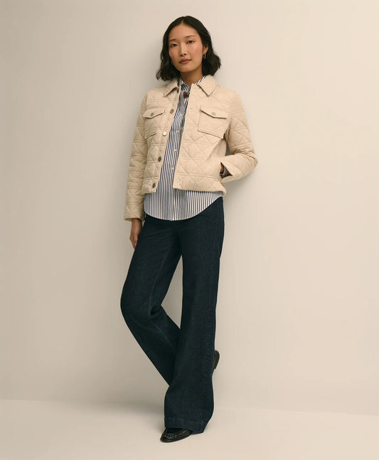 Water-Resistant Quilted Jacket Sale