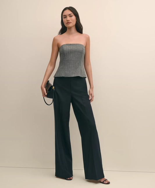 Wool-Blend Herringbone Bustier Sale
