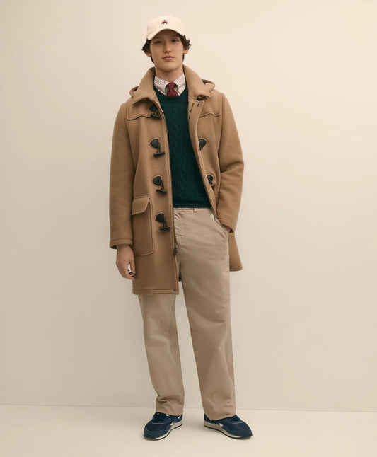 Wool Duffle Coat Men