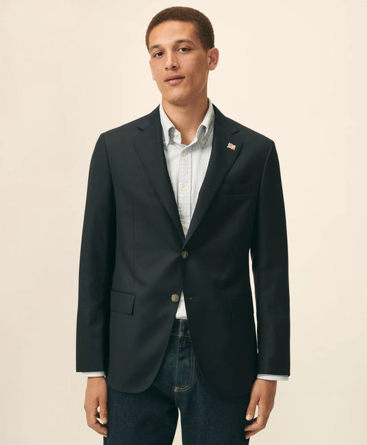 Slim Fit Stretch Saxxon™ Wool 1818 Blazer Men