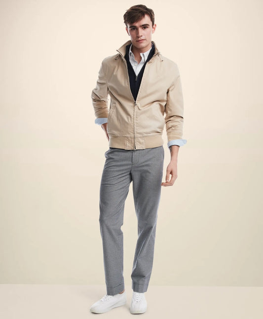 Cotton Bomber Jacket Men