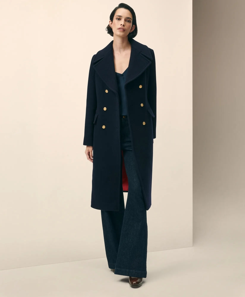 Wool Officer Coat Women