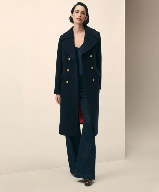 Wool Officer Coat Women