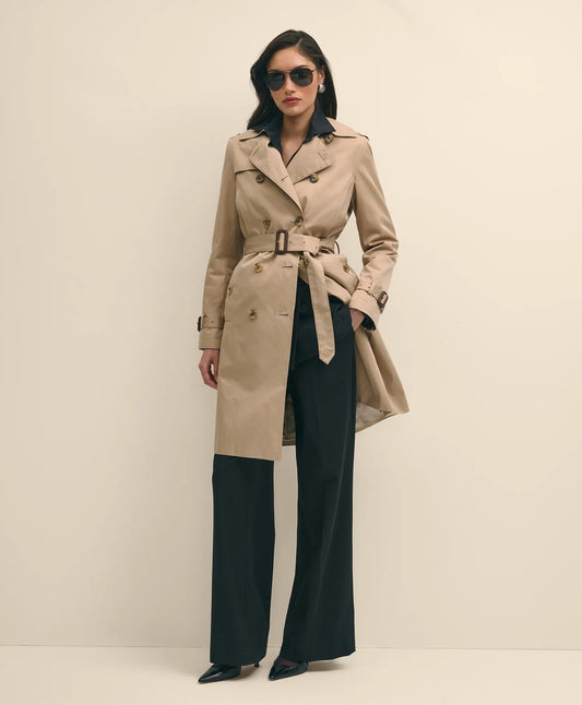 Water Repellent Trench Coat With Zip-Out Lining Women
